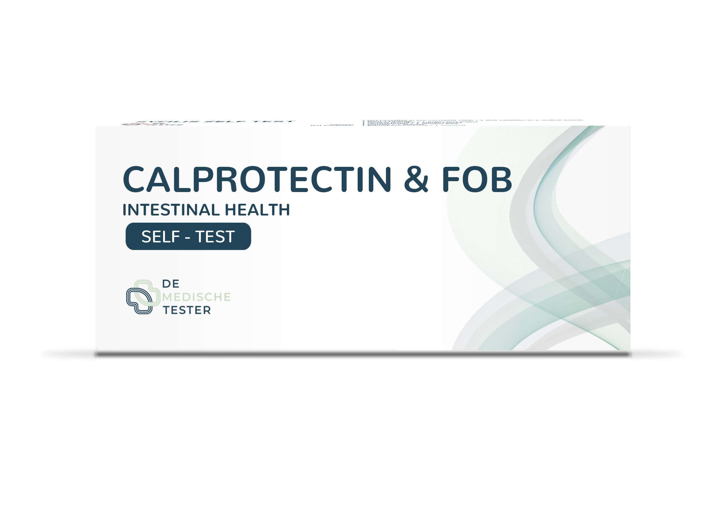 Darm Gesundheit Test (Calprotectin & FOB) - Darm Darmkrebs - Stuhltest für Zuhause