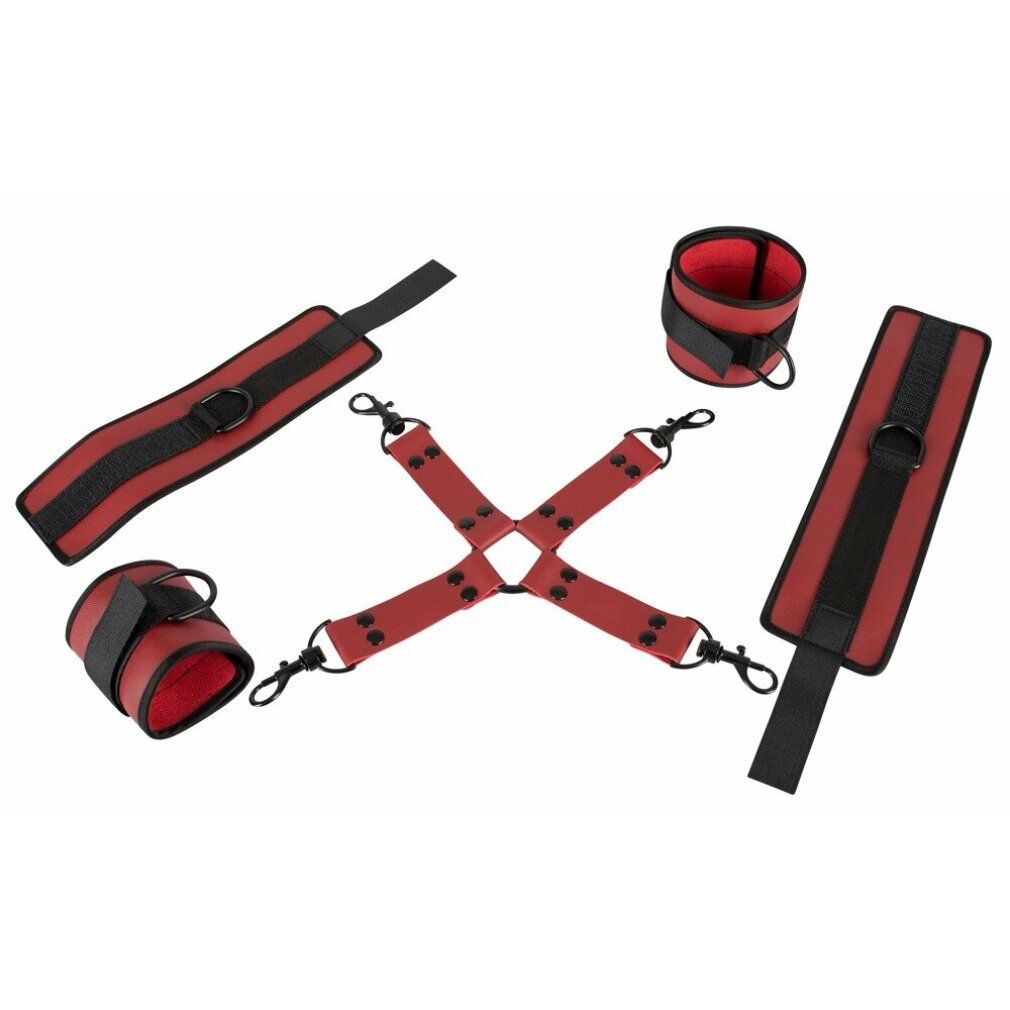 Fesselset rot/schwarz