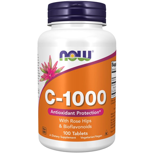 Now Foods Vitamin C-1000 mit Hagebutten 100 Pc - Shop Apotheke