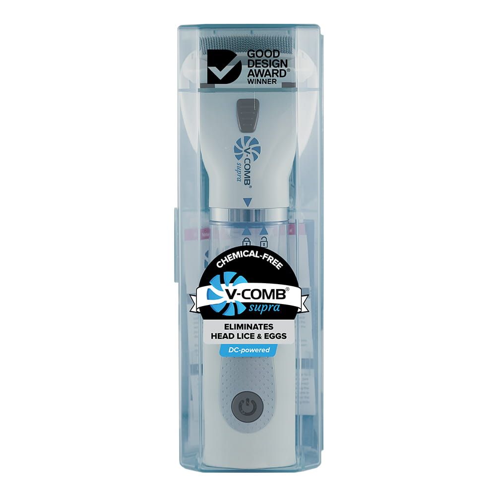 LICETEC V-COMB Supra elektrischer Läusekamm