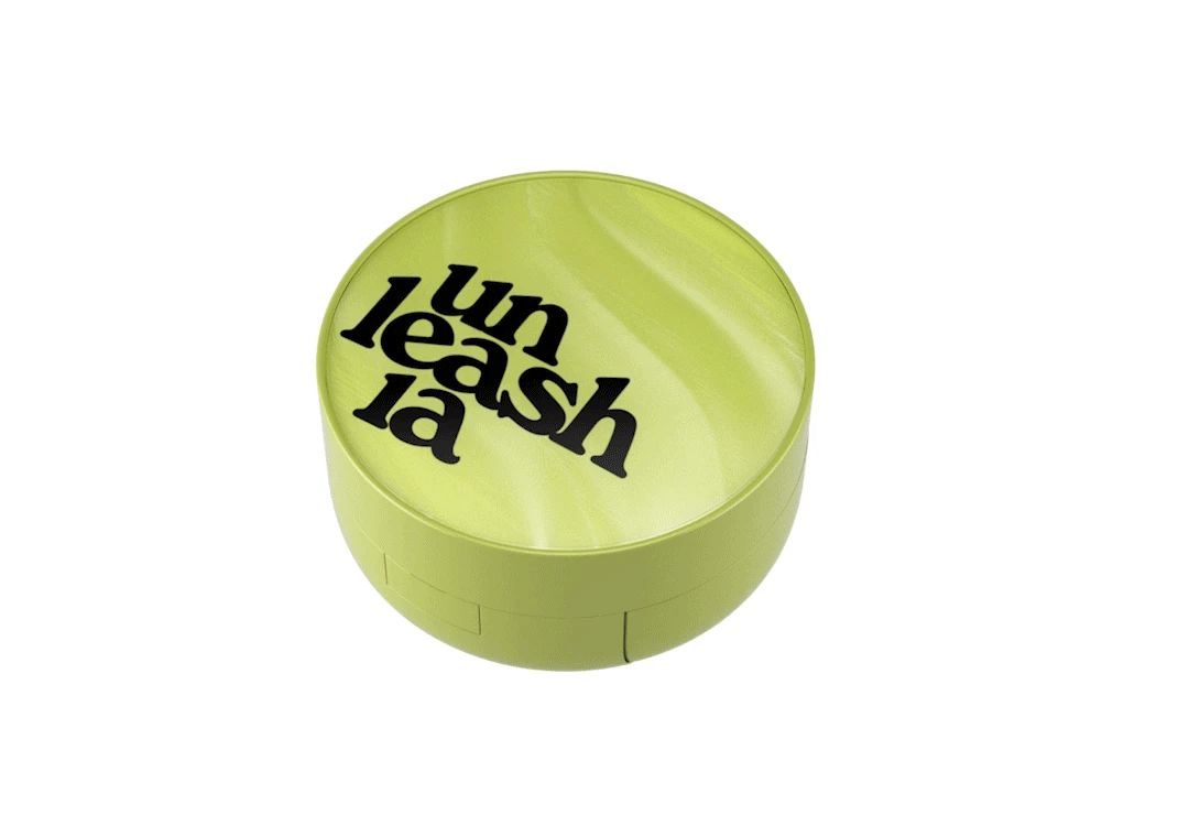 UNLEASHIA Satin Wear Healthy-Green Cushion Re-Feel Case
