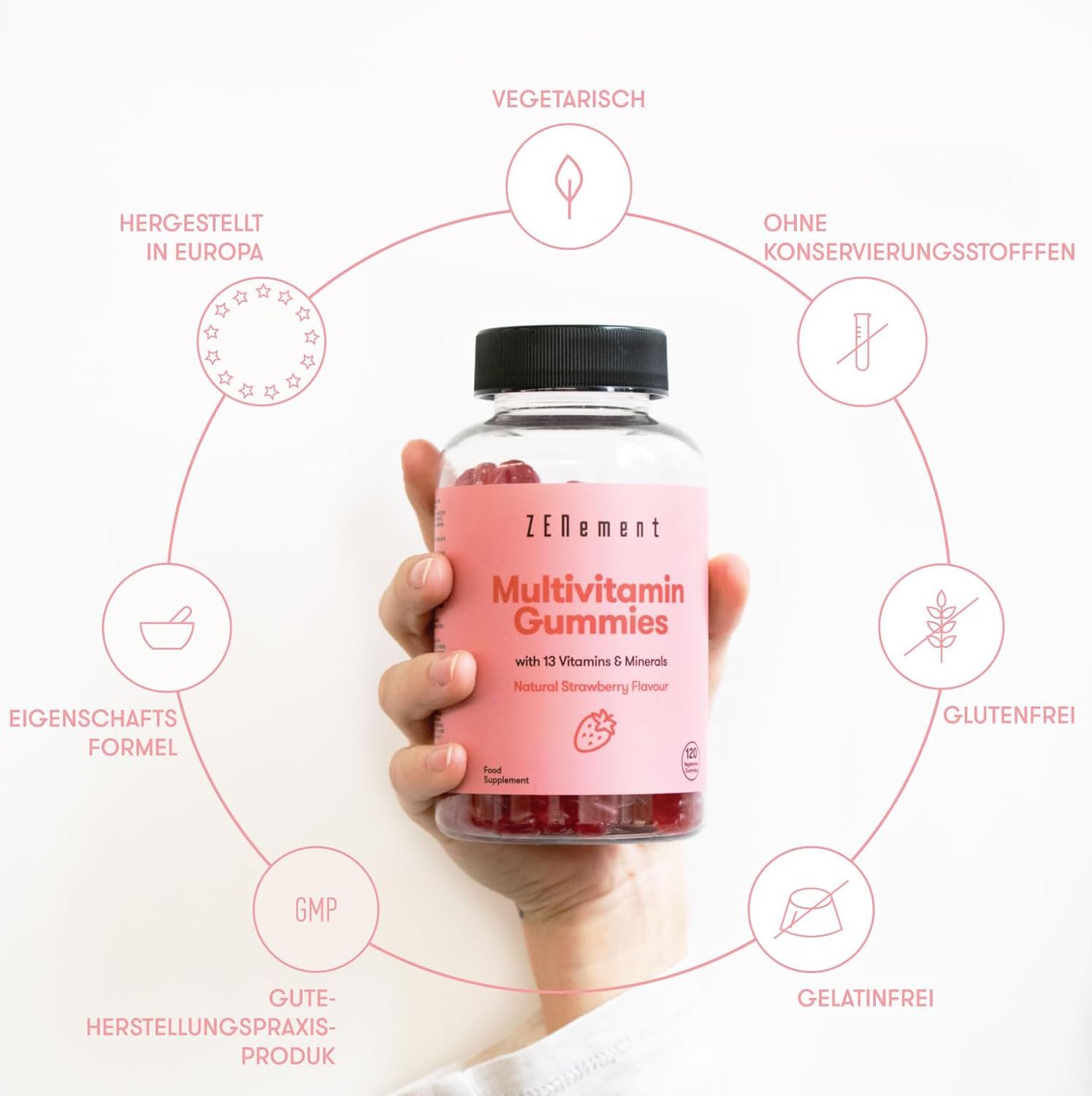 Zenement Multivitamin Gummibärchen für Kinder