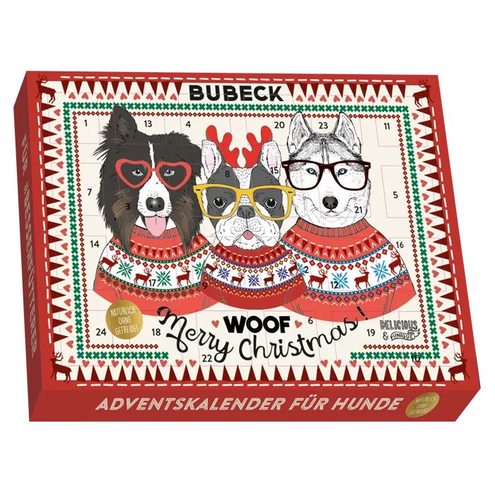 Hunde Adventskalender Hipster - BUBECK