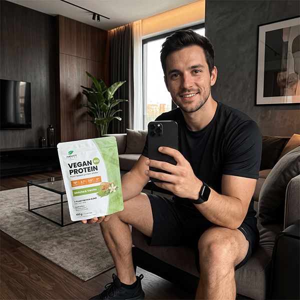 Nature's Finest Bio Vegan Protein Vanille & Matcha, Proteinpulver