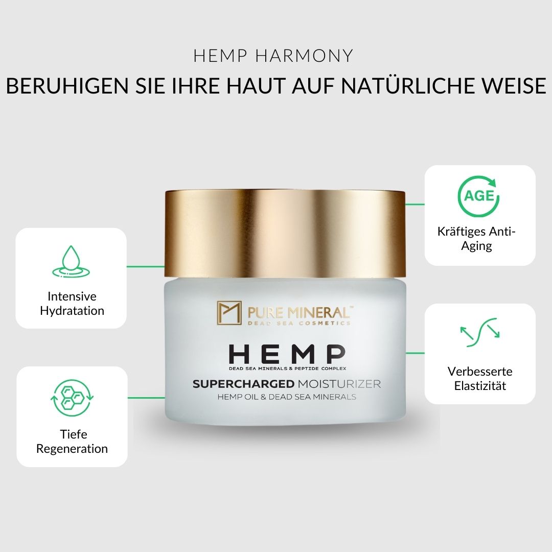 Pure Mineral - Intensiv Feuchtigkeitspflege Hanf