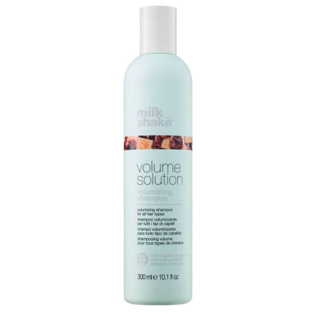 Milch-Shake Volumizing Shampoo, hellgrüne Flasche, 300 ml.