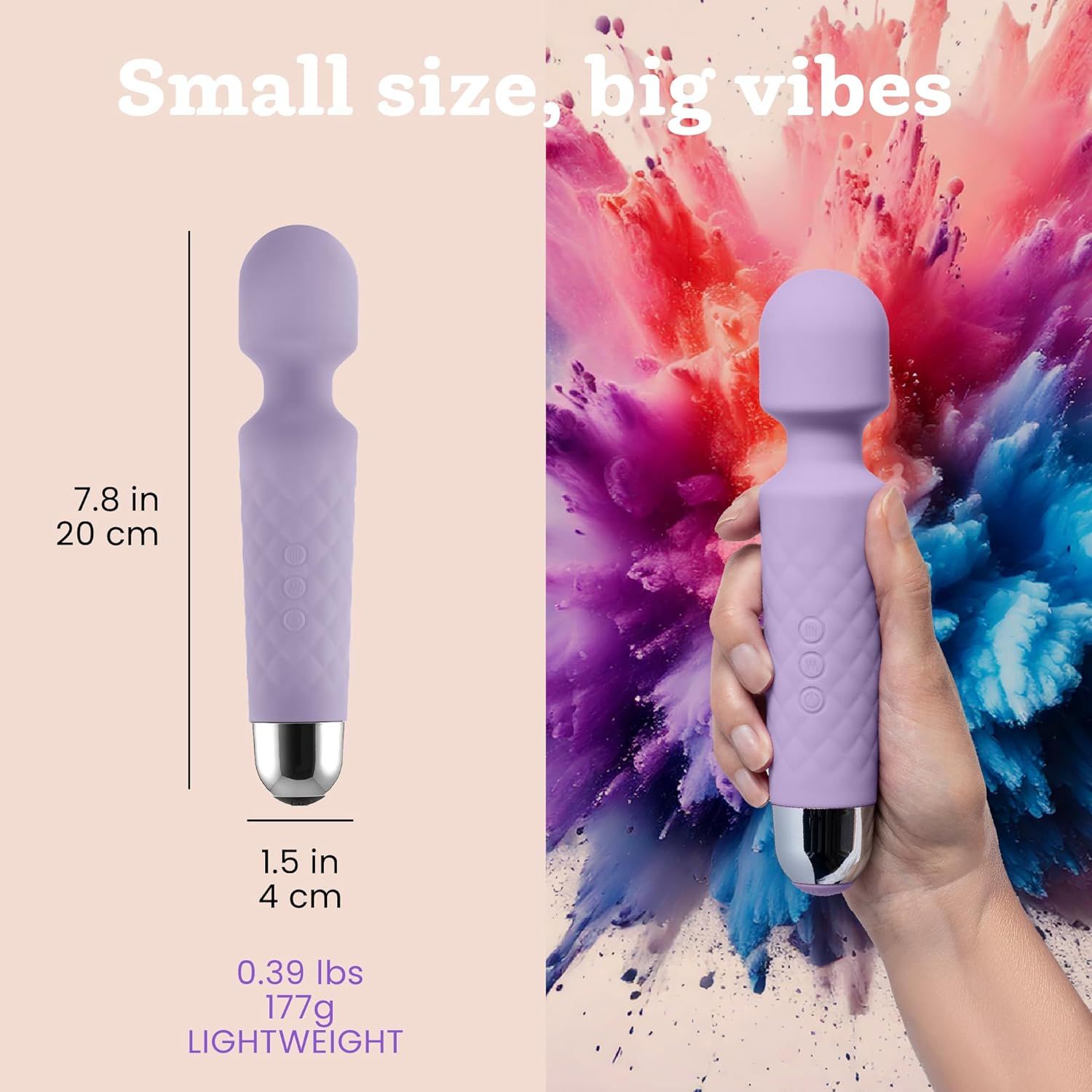 Oliver James Vibrator für Frauen - Leise & Leistungsstark Flieder