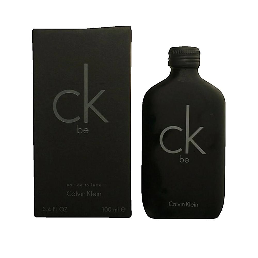 Schwarze Flasche und Box mit „ck be“ und „Calvin Klein“ Schriftzug. 100 ml. EdT.