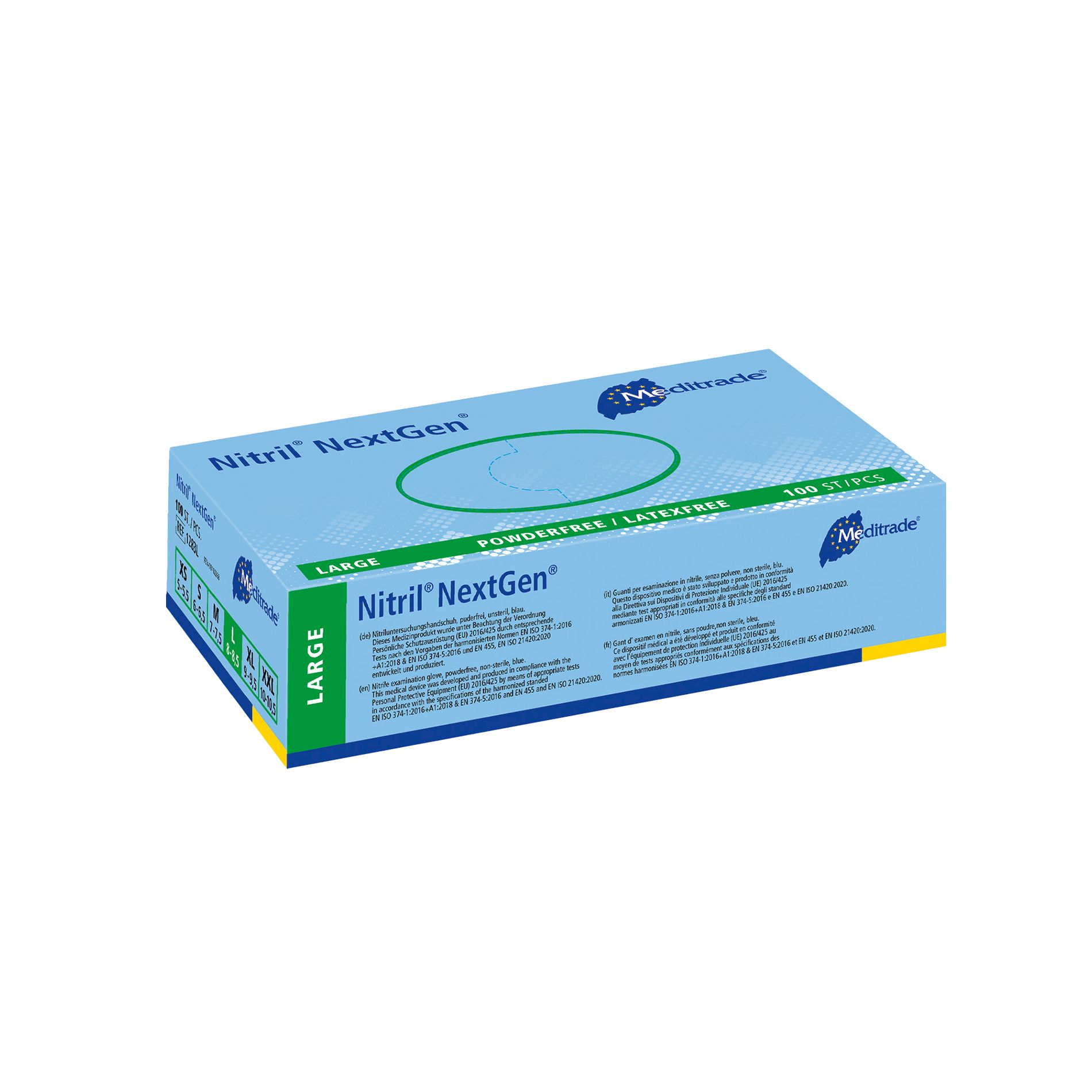 Meditrade Nitril Handschuhe NextGen® EN 455
