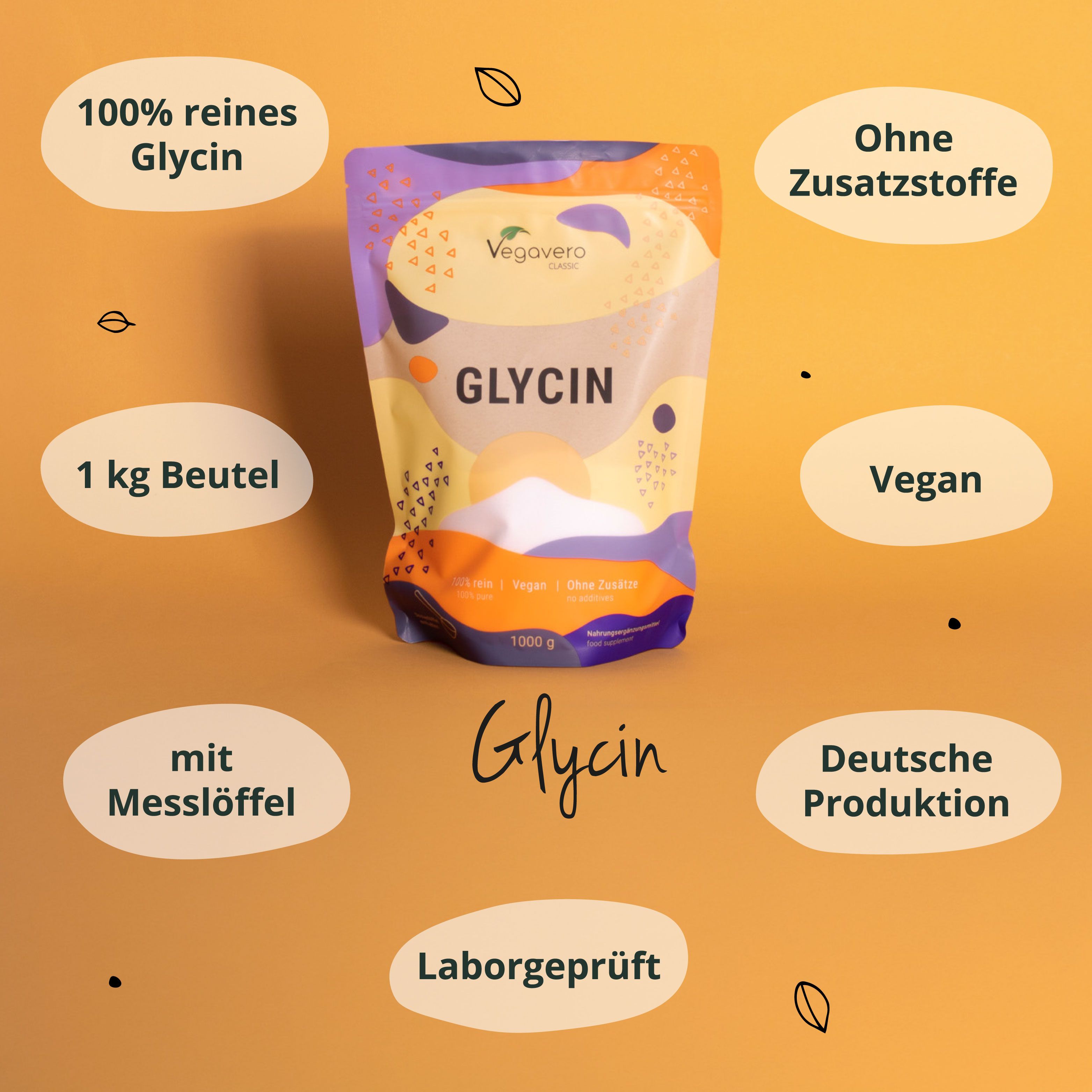 VEGAVERO Glycin Pulver