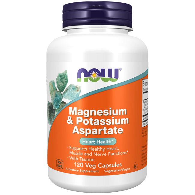 Now Foods Magnesium & Kalium Aspartat 120 Kapseln