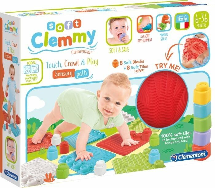 Clementoni 17352 - Clemmy-Sensorische Spielmatte