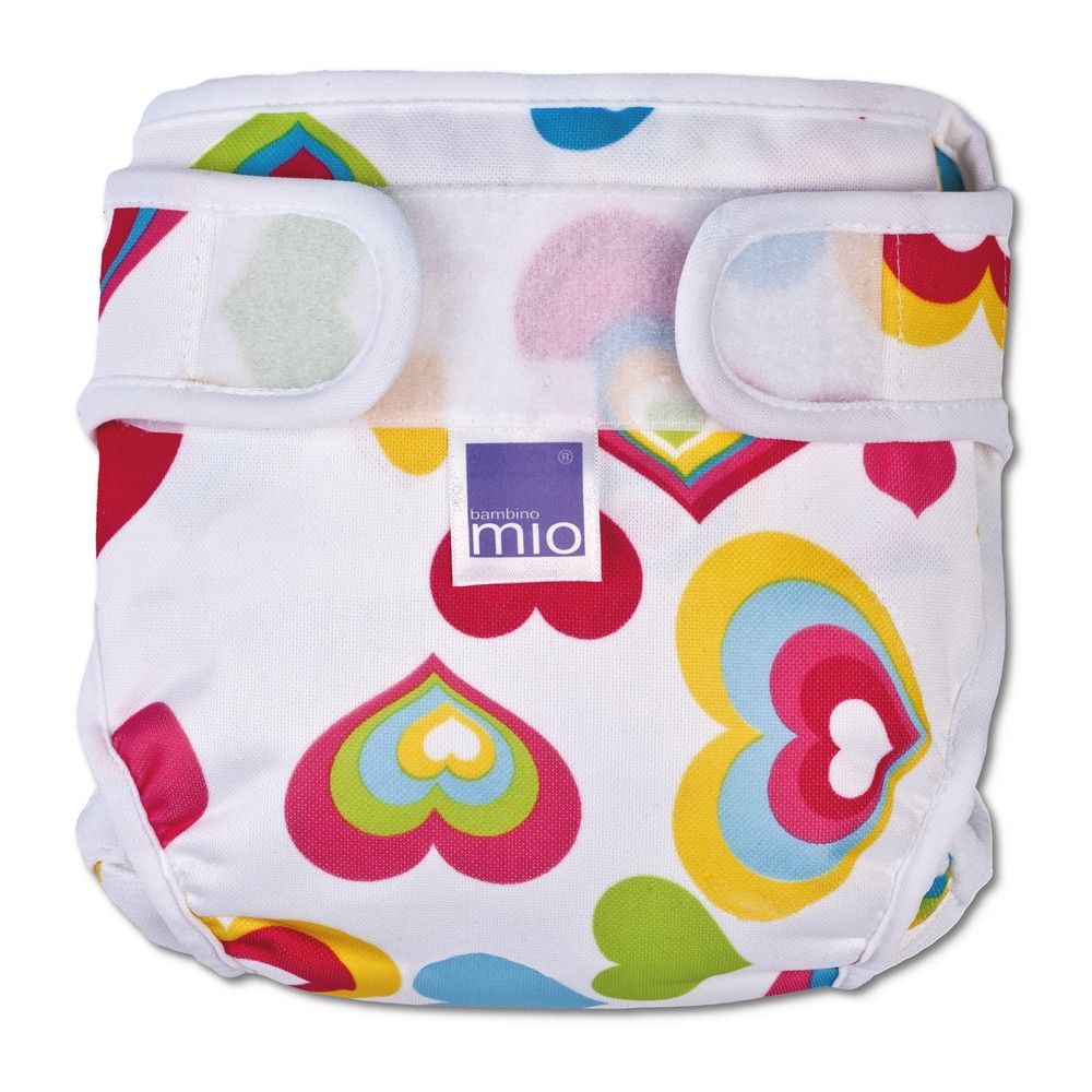 Bambinomio Miosoft Windelhose für wiederverwendbare Stoffwindeln XL 12-15 kg