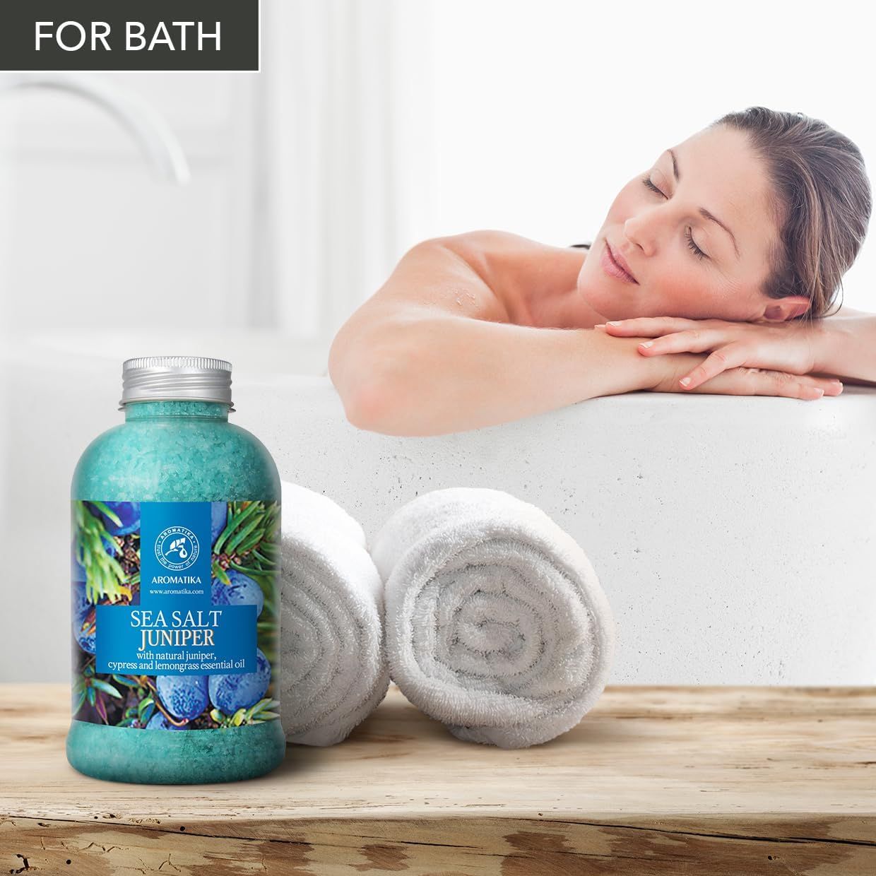 AROMATIKA  Badesalz Wacholder