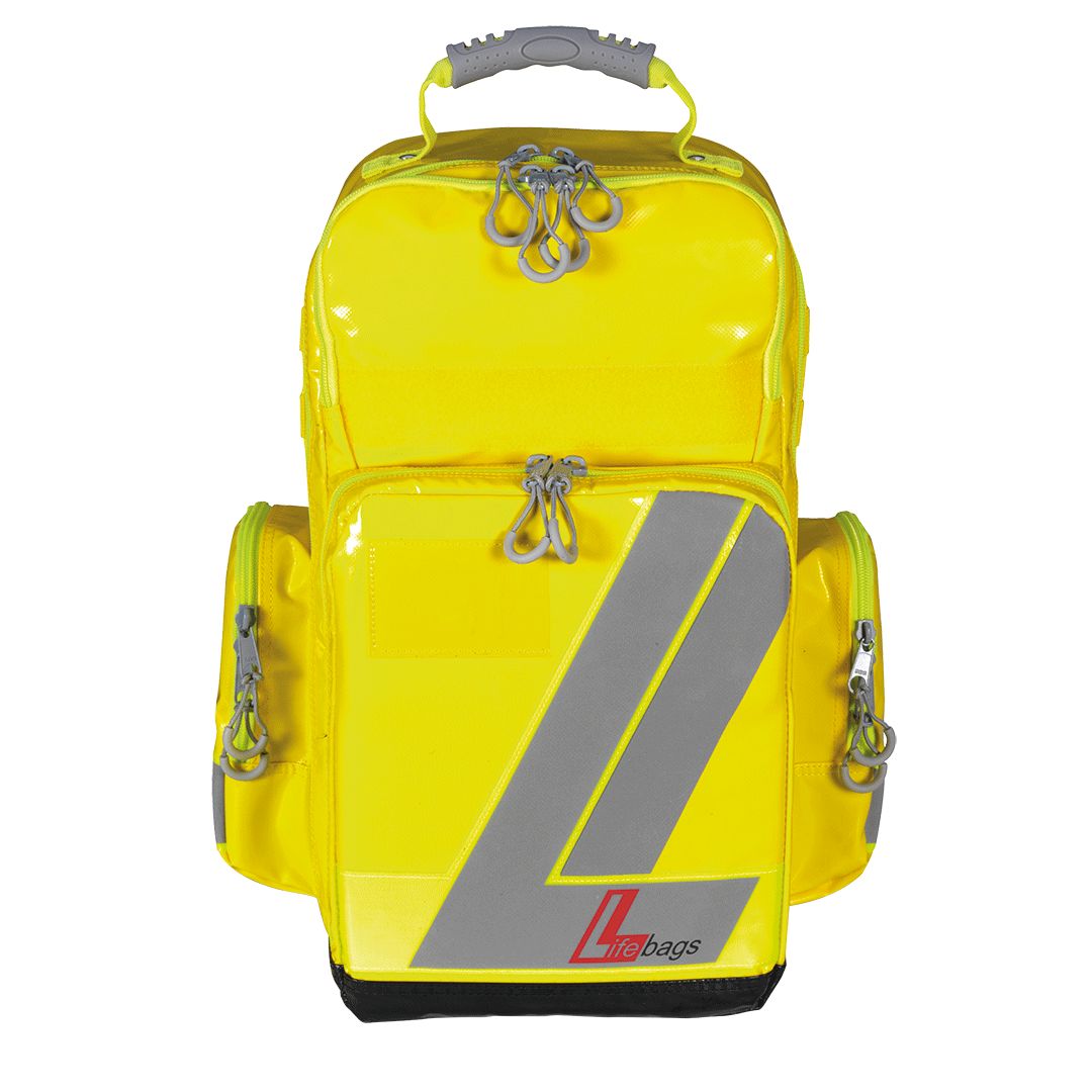 Söhngen Lifebag PAX L Erste Hilfe Rucksack Sport gelb bestückt Erste-Hilfe-Kit