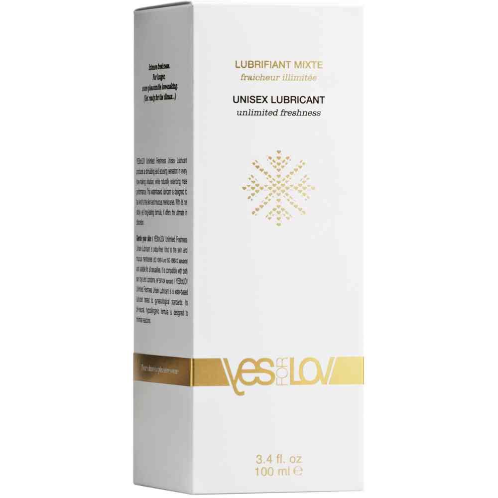 Gleitgel auf Wasserbasis "Unlimited Freshness" | YESforLOV