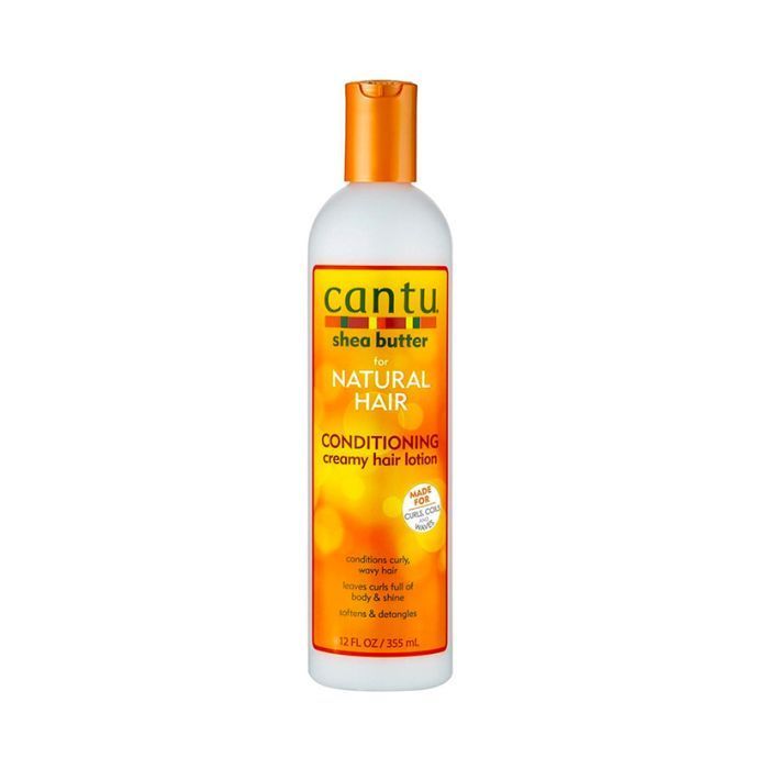 Cantu Shea Butter Conditioning Creamy Hair Lotion für natürliches Haar.