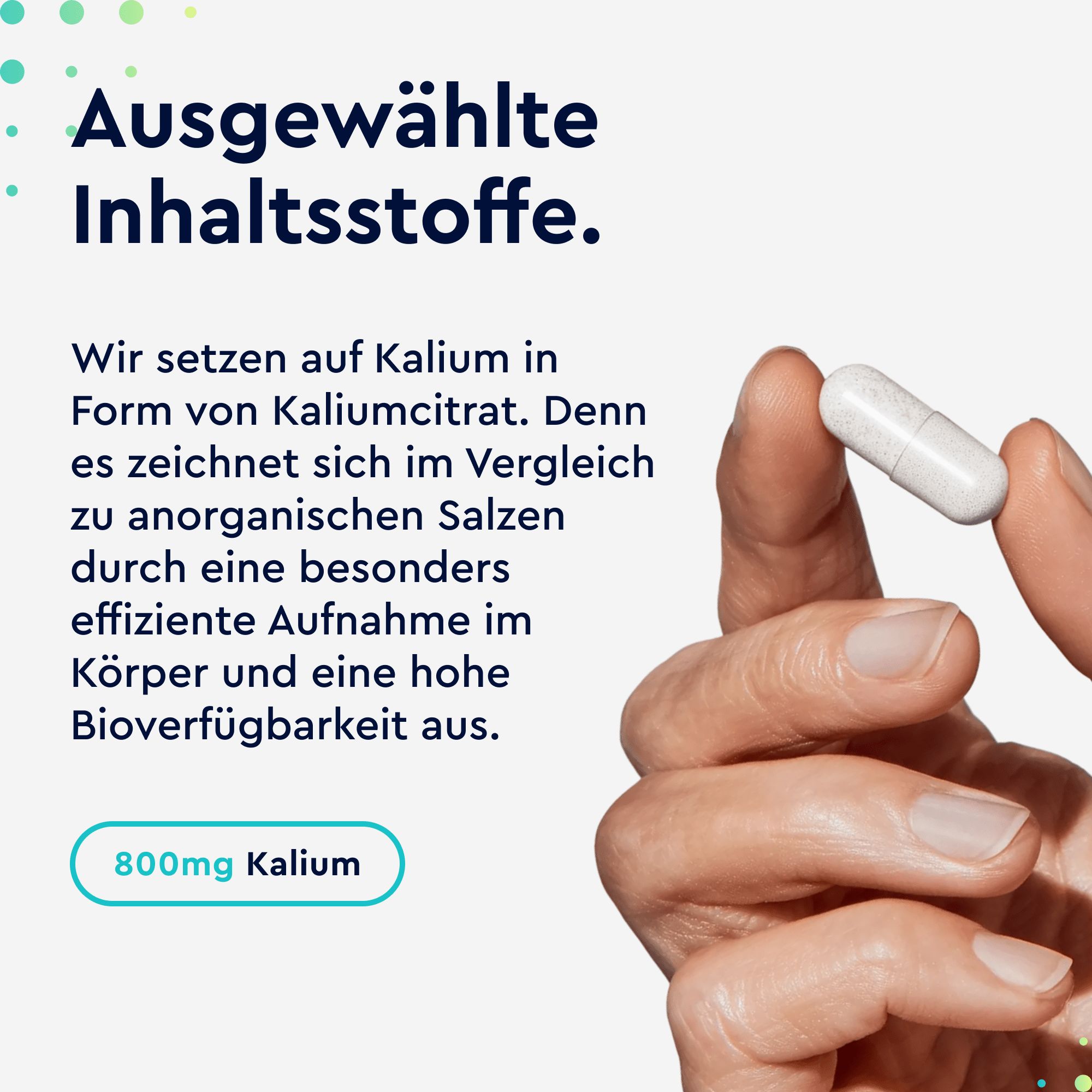 gloryfeel® Kalium Kapseln