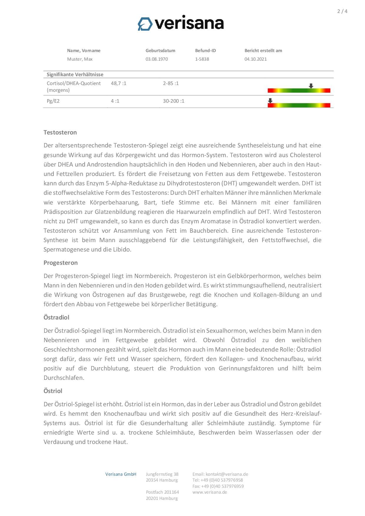 Verisana Hormonprofil PLUS