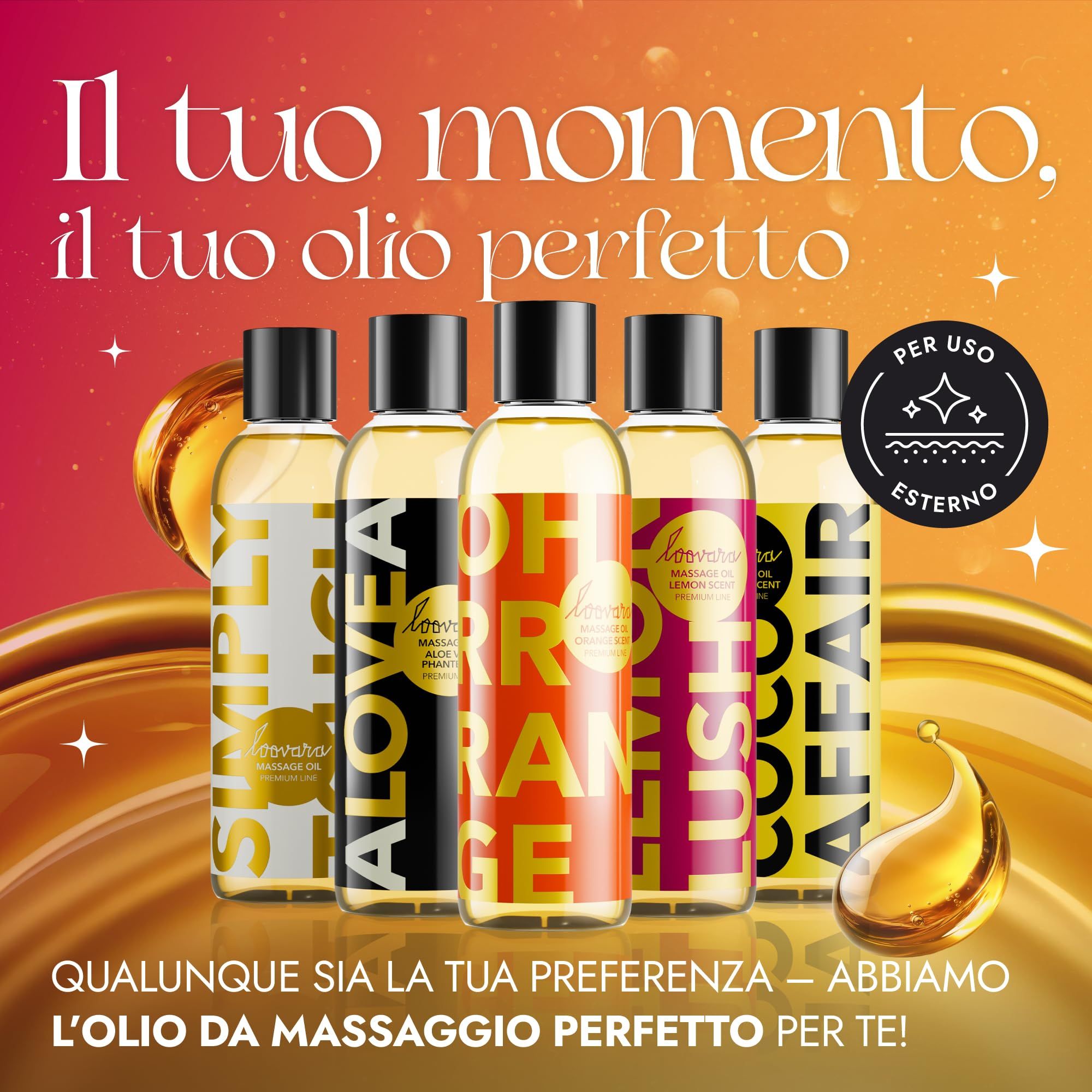 Loovara Lemon Lush Massageöl