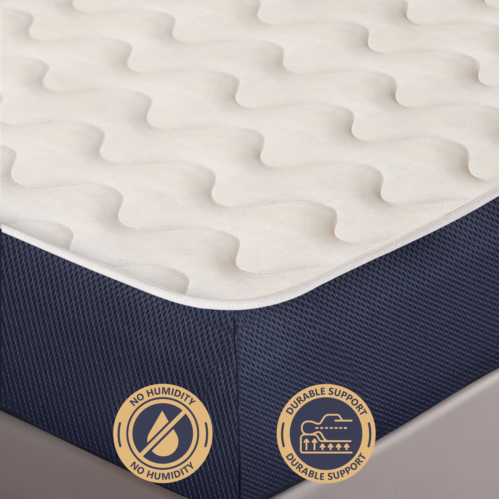 The White Stone Matratze 120x190 cm aus hypoallergenem Waterfoam, 30 cm
