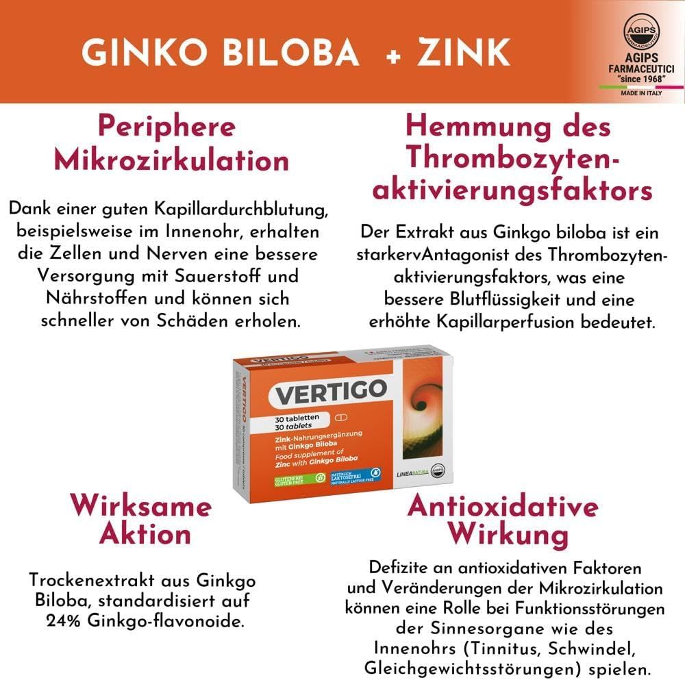 Agips Tinnitus Ohrensausen Schwindel Tabletten