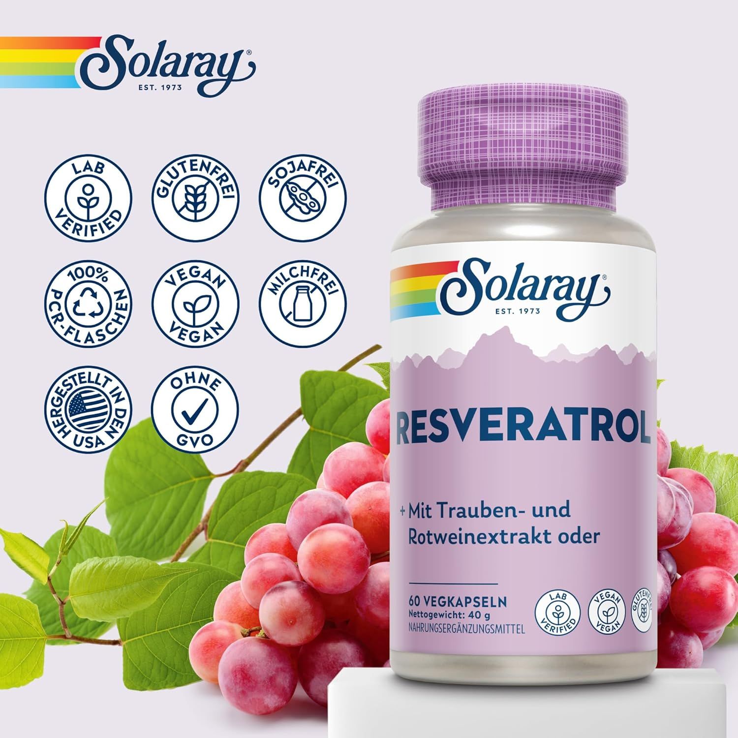 Solaray Resveratrol Complex Kapseln
