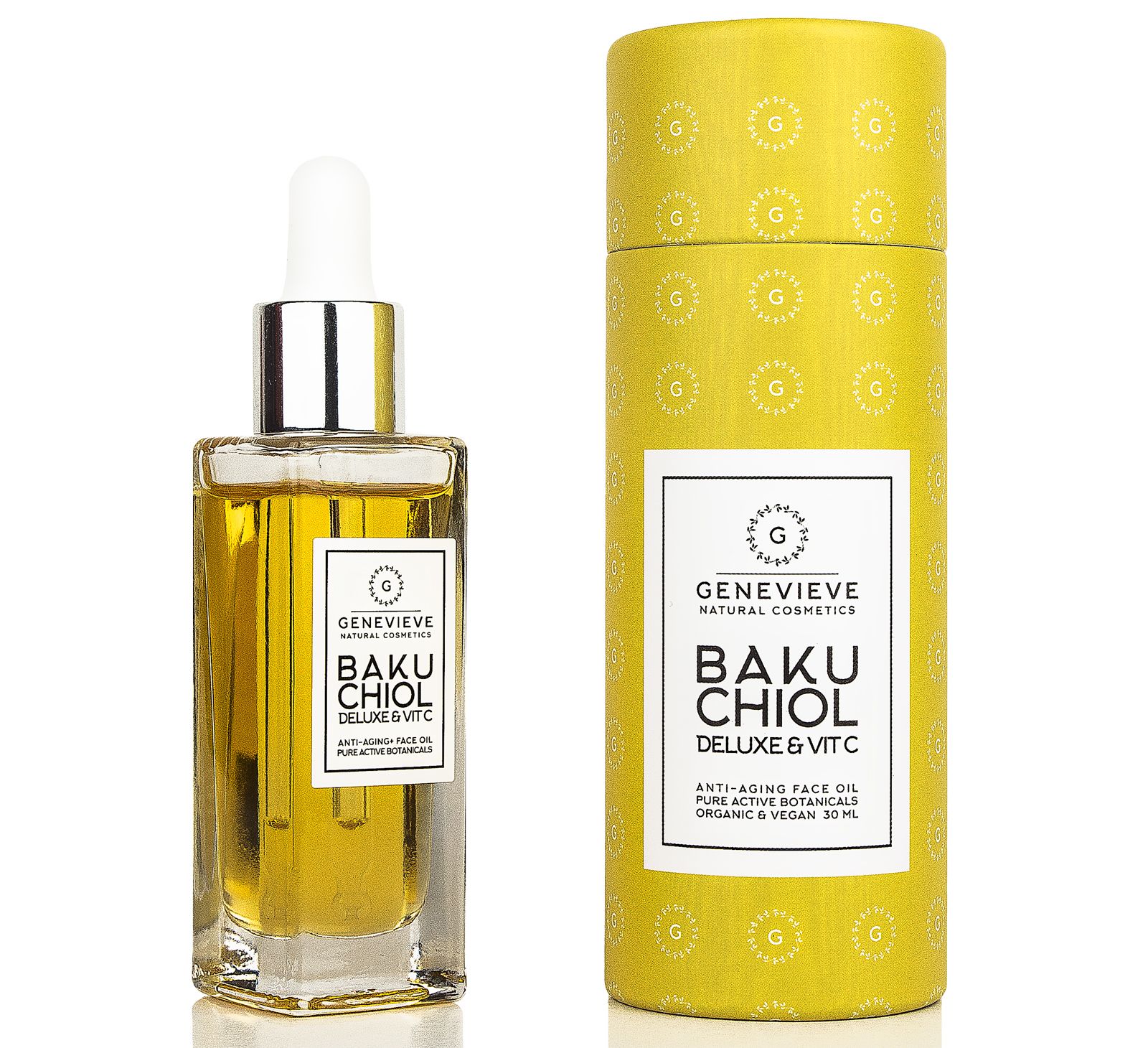 GENEVIEVE - BAKUCHIOL DELUXE & VIT C Anti-Aging Face Oil