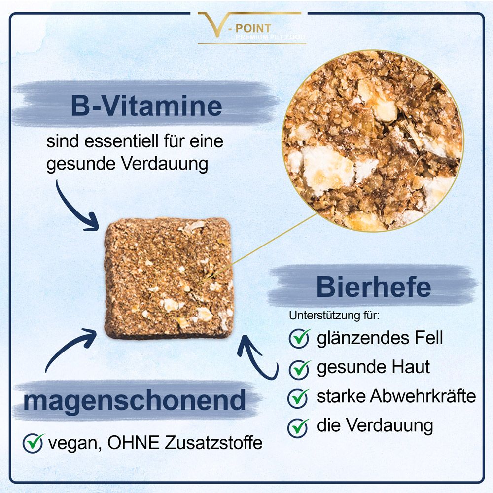 V-POINT® Premium Vitties - CLICKERS mit Bierhefe