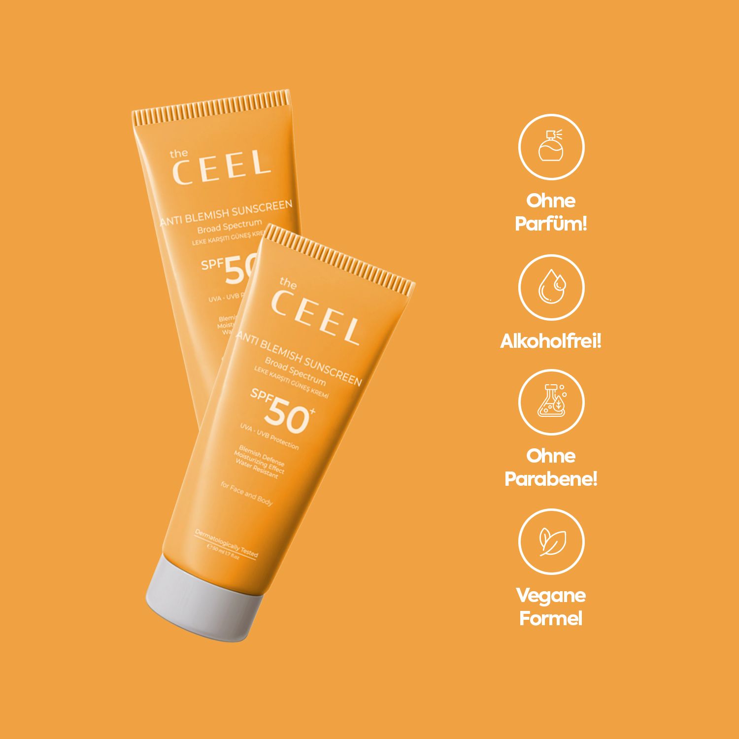 THE CEEL Fleckenreduzierend  Sonnencreme SPF 50+