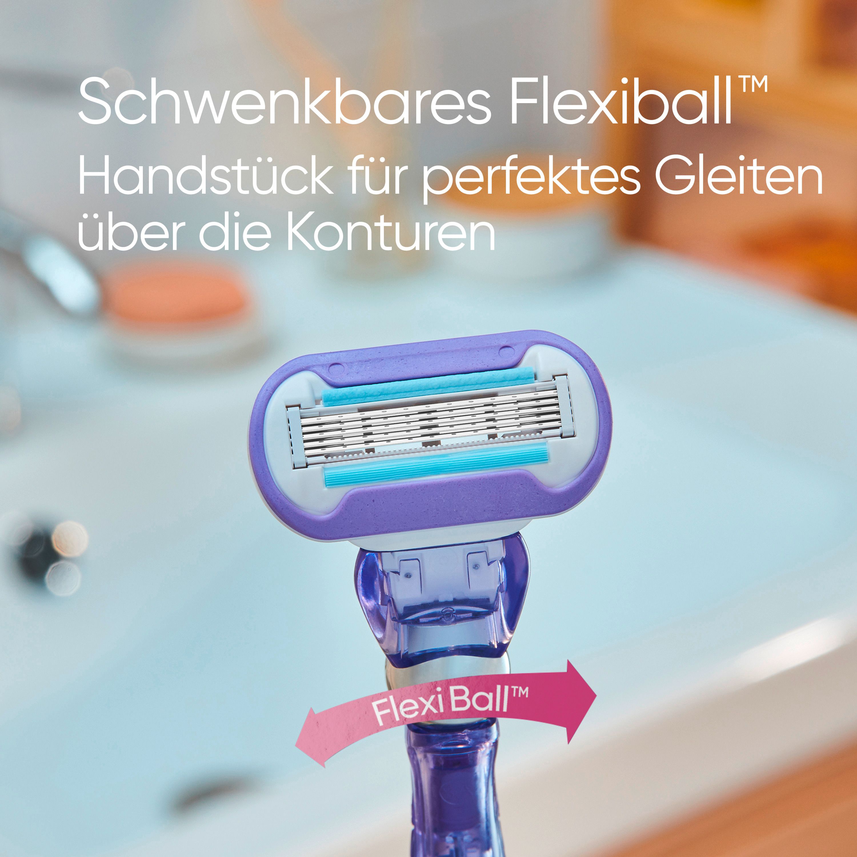 Gillette Venus Deluxe Smooth Swirl Rasierer Damen