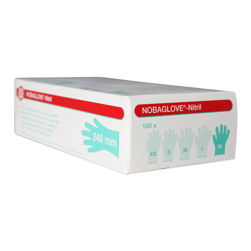Noba Nobaglove® Nitrilhandschuhe 300 mm 100 Stück Gr. XL
