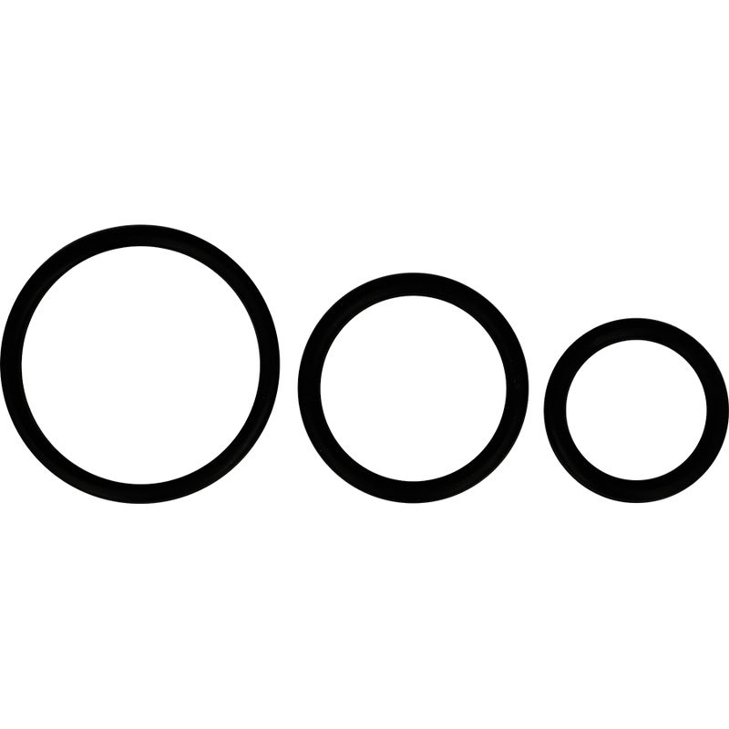 OHMAMA 3 Silikoringe für Penis und Hoden