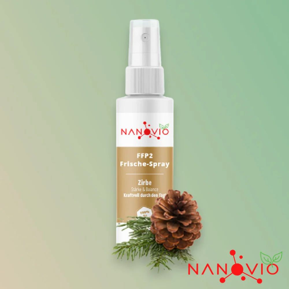 Nanovio FFP2 Frische-Spray - Zirbe