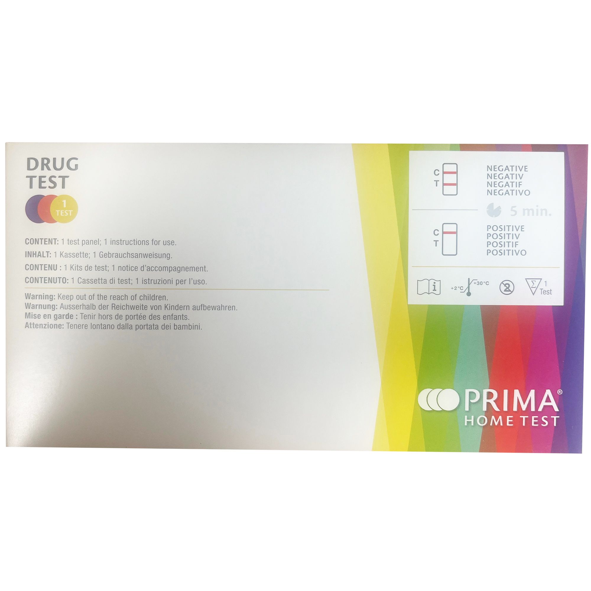 PRIMA | Drogen Home Test