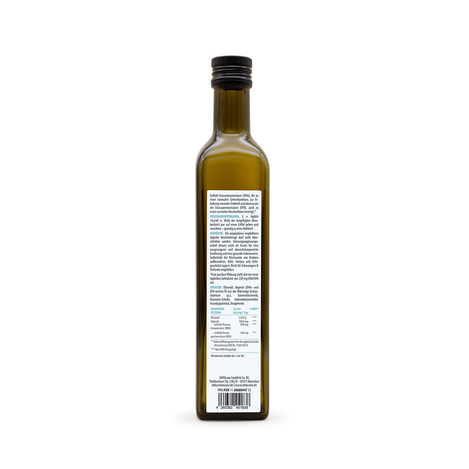 MITOcare® Olivenöl + Omega 3
