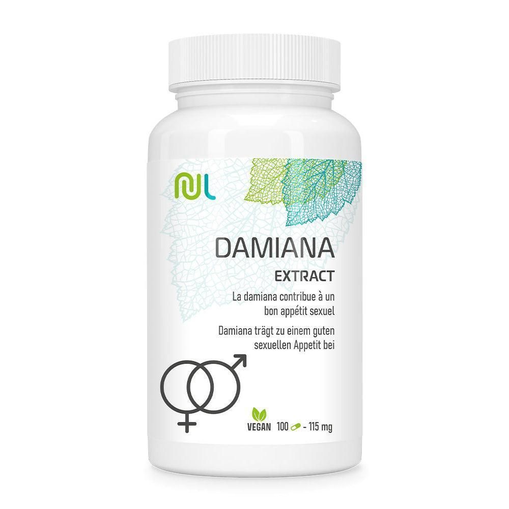 NutriLife Damiana-Extrakt - Wohlbefinden und Vitalität - vegan
