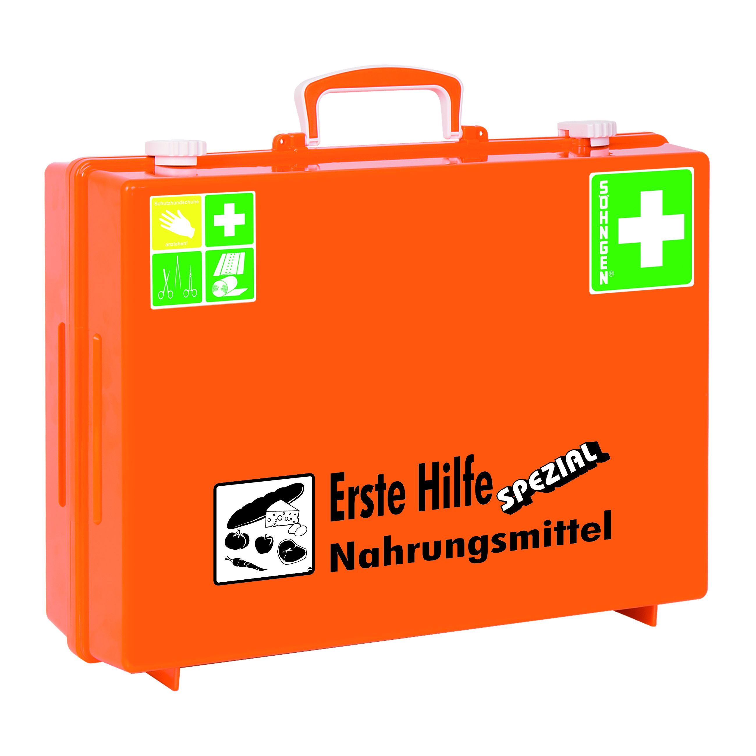Söhngen Erste-Hilfe-Koffer SPEZIAL MT-CD Nahrungsmittel Verbandkoffer + Füllung