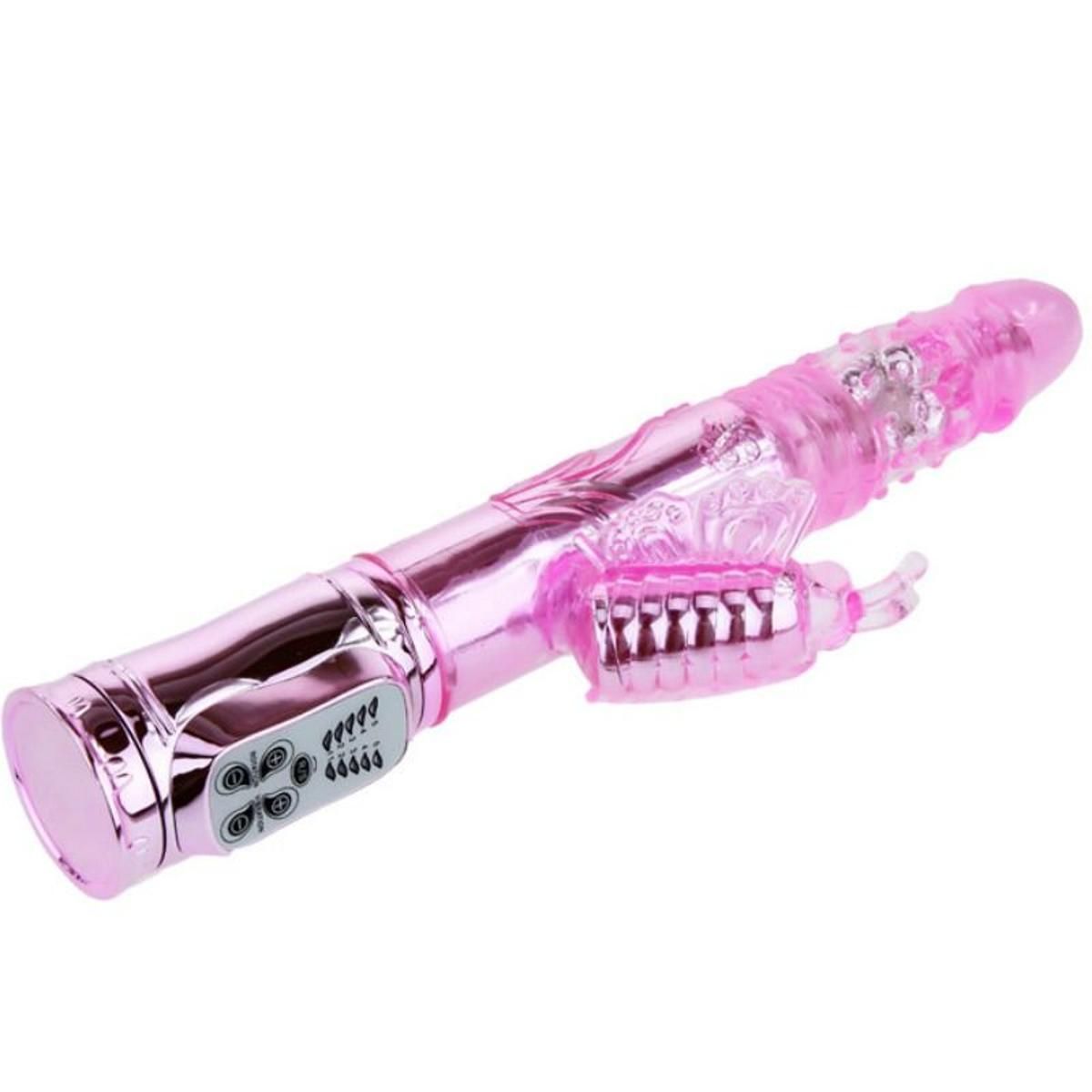 Rabbitivibrator Throbbing Butterfly zur G-Punkt-Stimulation | 5 Vibrationsmodi | Baile