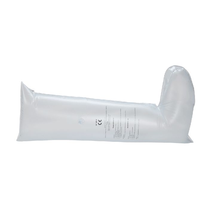 Aufblasbare PVC-Schiene für das ganze Bein mit CE-Kennzeichnung und Einleger.