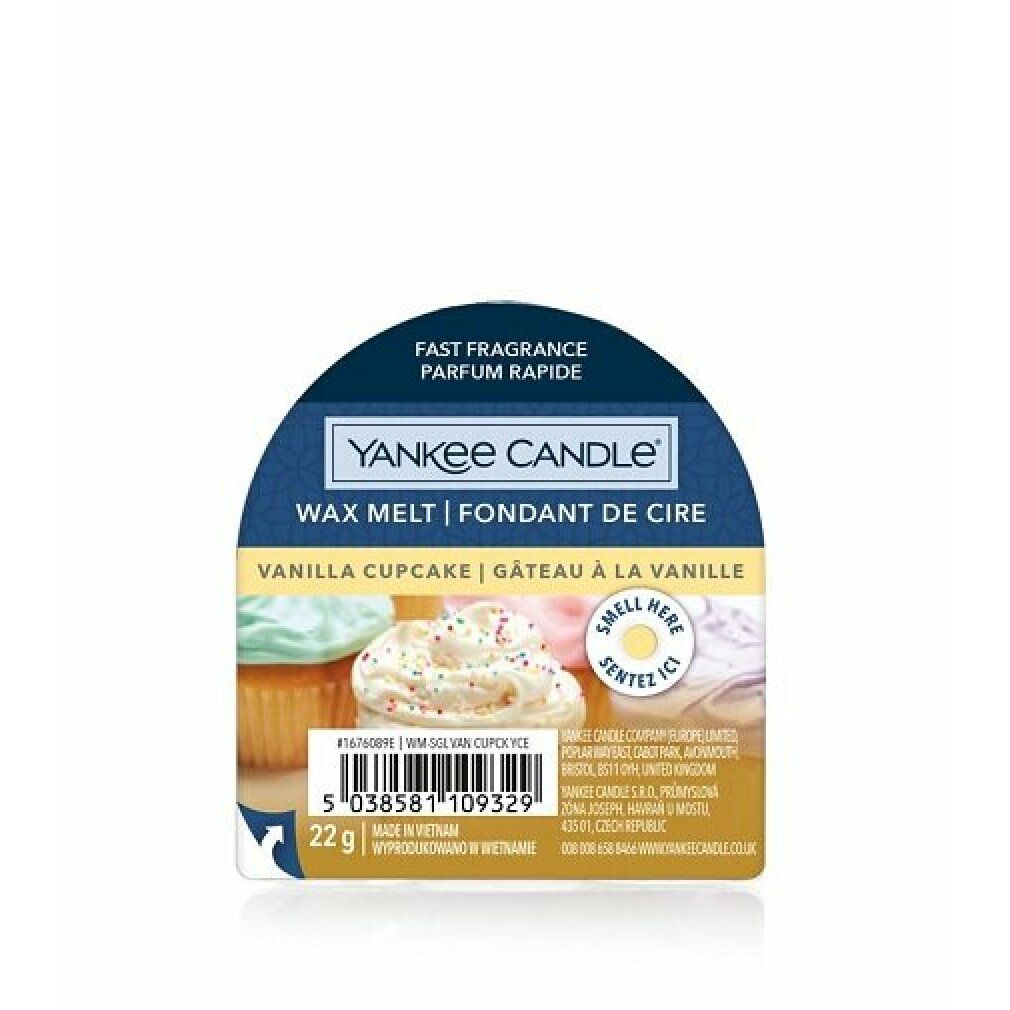 Yankee Kerze Vanille Cupcake duftende Wachs