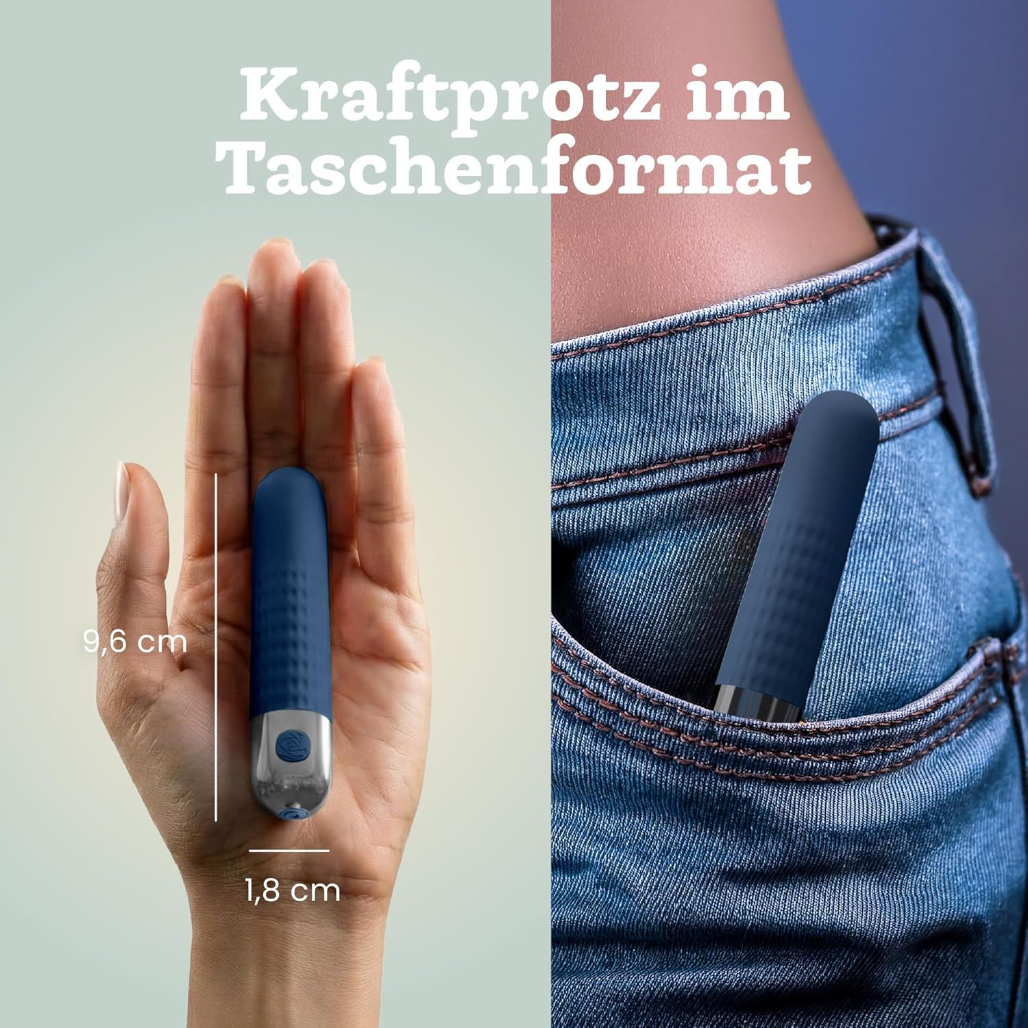 Oliver James Bullet Vibrator Blau