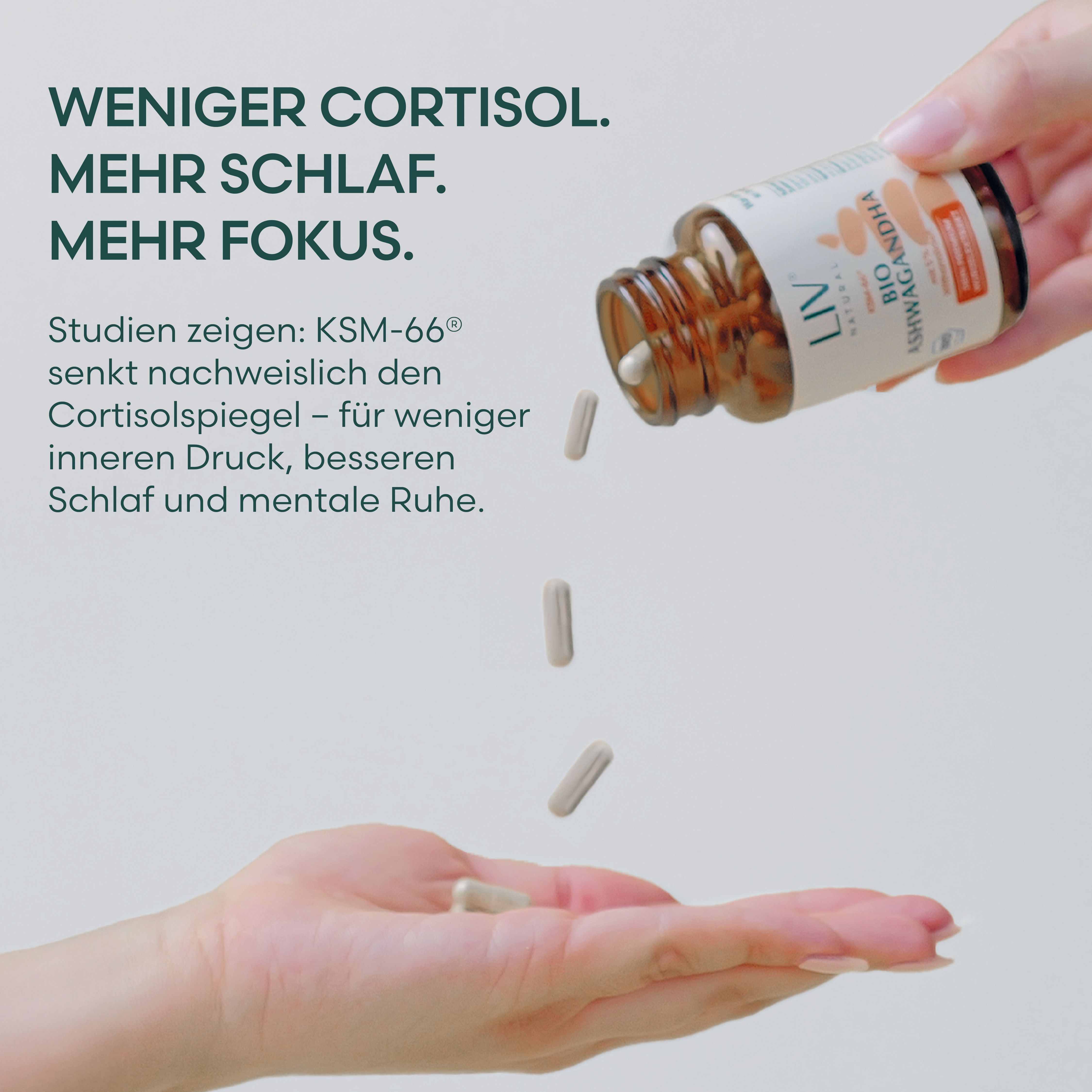 LIV Bio Ashwagandha Kapseln KSM-66®
