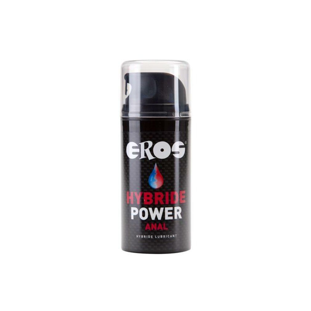 Eros Power Hybrid Anal Gleitgel Flasche mit Pumpspender.