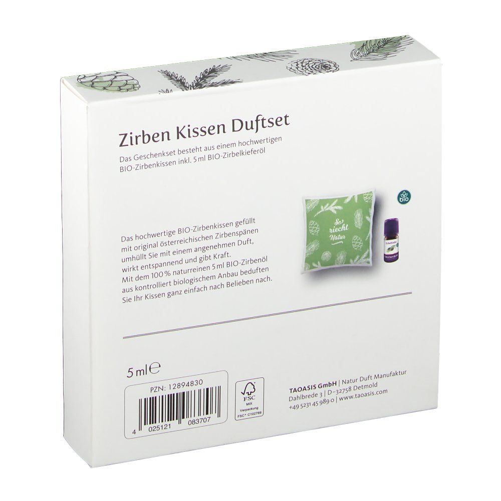TAOASIS® Zirbenkissen Set