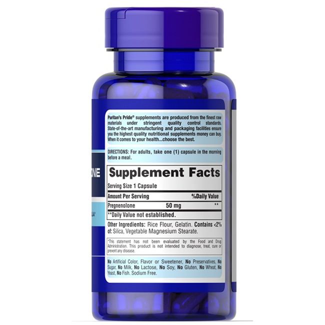 Puritan's Pride Pregnenolon 50 mg