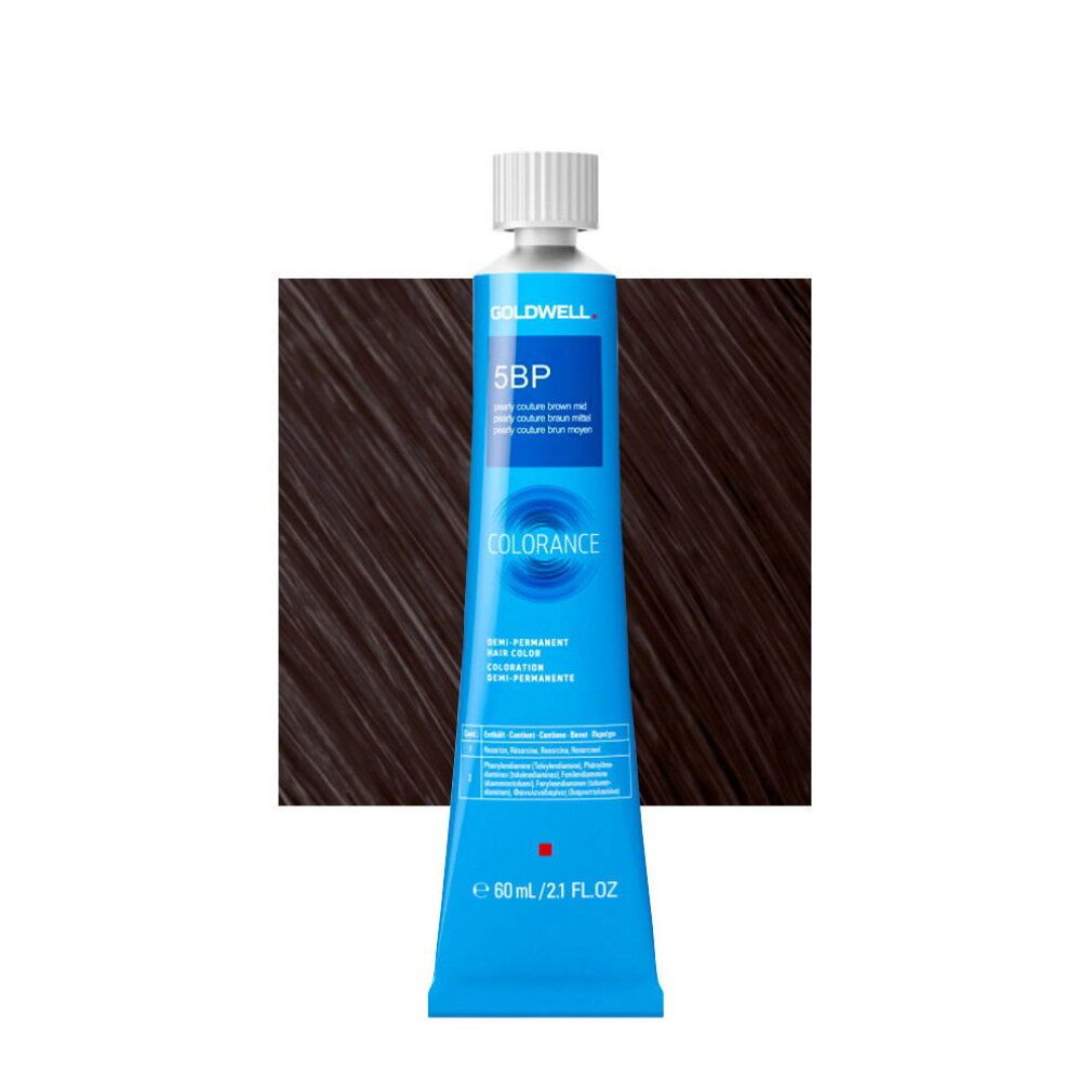 Colorance Demi-Permanent Haarfärbemittel 5BP Medium Perlmutt Couture Braun