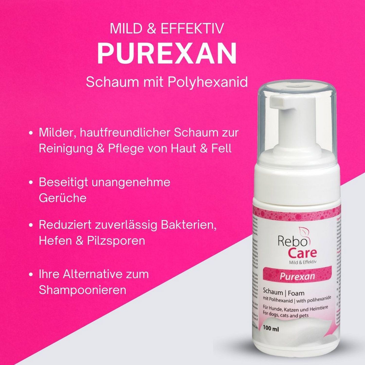 Purexan Haut- und Fellpflege-Schaum