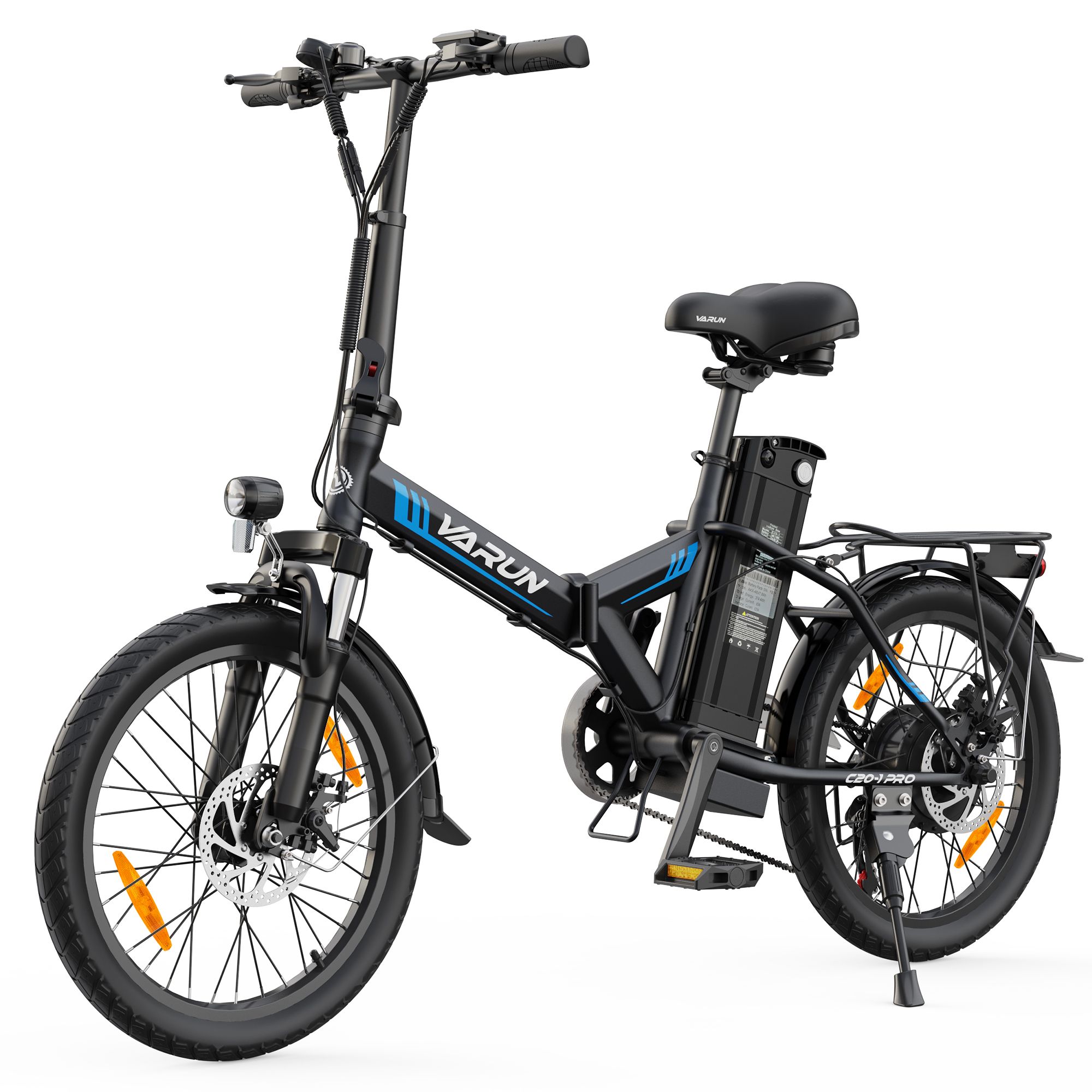 VARUN C20-1 PRO Faltbares E-Bike, 48 V, 13 Ah