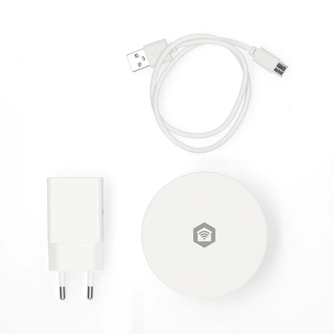 Nedis SmartLife Luftqualitätsmonitor / Wi-Fi / Kohlendioxid (CO2) / Luftfeuchtigkeit / Temperatur /